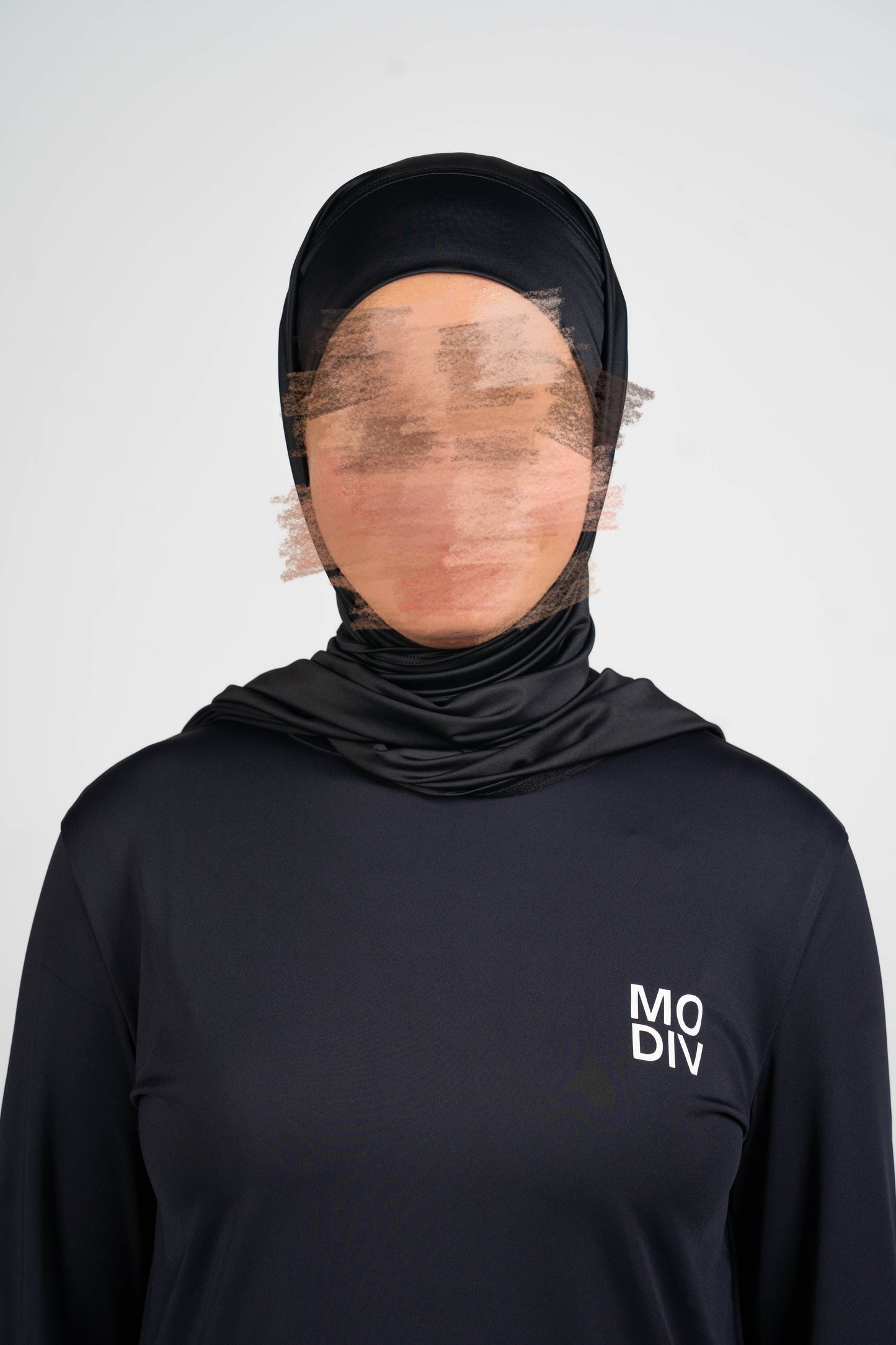 The Active Hijab - Black